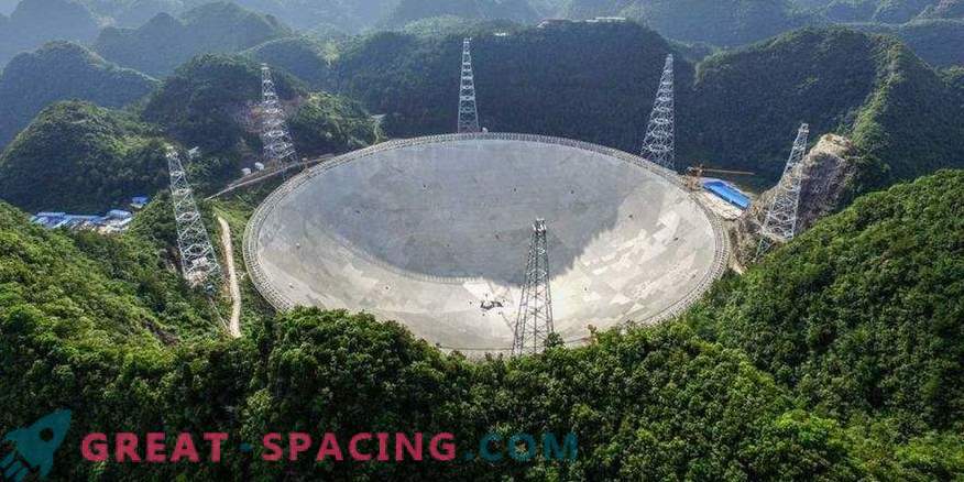 China hat das größte Teleskop für die Suche nach außerirdischem Leben geschaffen.