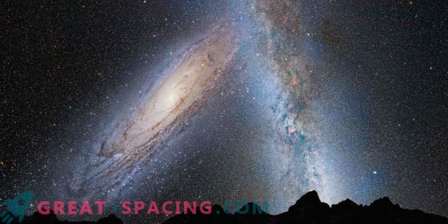 Wissenschaftler wissen jetzt genau, wann wir auf die Andromeda-Galaxie stoßen.