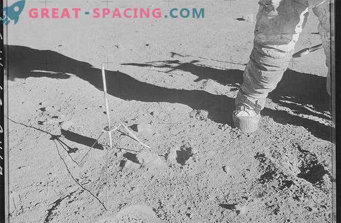 Landung von Apollo - 14 zum Mond. Vergessene Fotos