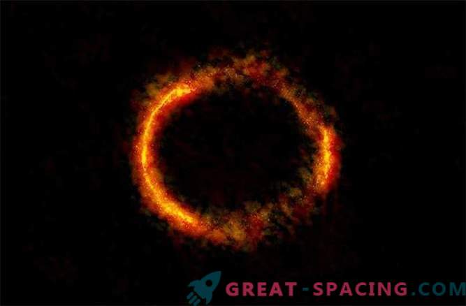 ALMA fängt den atemberaubenden Blick auf Einsteins Ring ein.