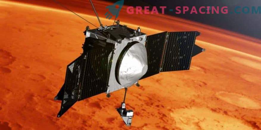 MAVEN sieht Metall in der Marsatmosphäre