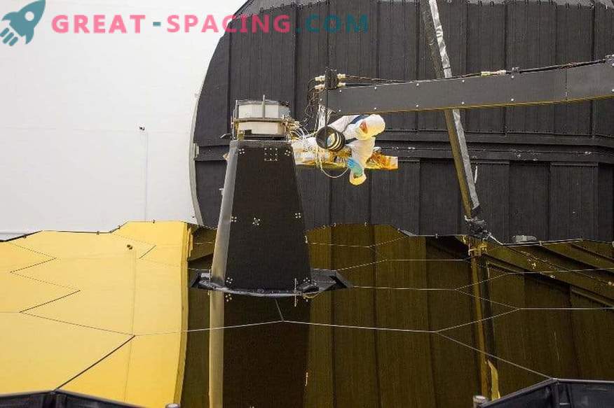 Selbstporträt des James Webb-Weltraumteleskops