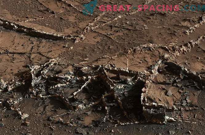 Untersuchungen des alten Marswassers mit dem Rover Curiosity: Foto