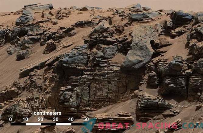 Untersuchungen des alten Marswassers mit dem Rover Curiosity: Foto