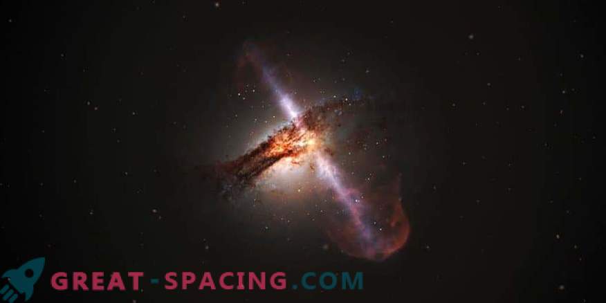 Forscher haben ein erstaunliches supermassives Schwarzes Loch gefangen