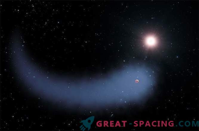 Wissenschaftler haben einen heißen Planeten mit einem riesigen Kometenschwanz entdeckt