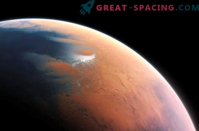 Mars taucht aus der Eiszeit auf