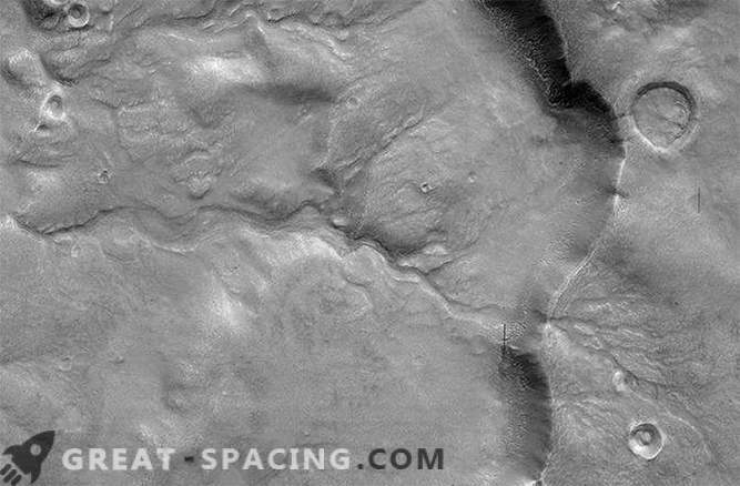 Dies ist ein alter gewundener Fluss ... Auf dem Mars