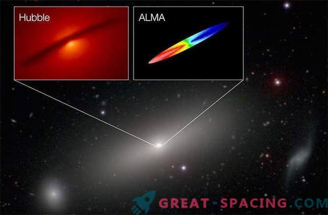 ALMA hat die Masse des Schwarzen Lochs mit beispielloser Genauigkeit gemessen.
