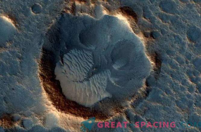 Der Marsstandort entspricht NASA-Bildern.
