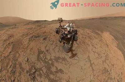 Neugier machte ein neues Selfie auf dem Mars