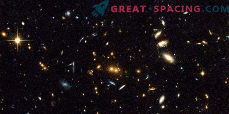 Erstaunliche Kollisionsergebnisse von galaktischen Clustern