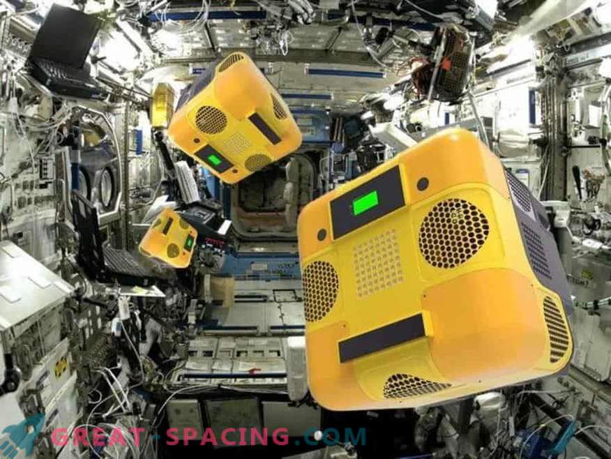 Was machen die Roboter an der Orbitalstation?